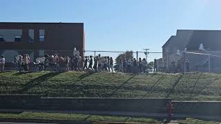 Tomah Middle School Band Cranfest Parade Practice 9252024 [upl. by Bonita815]