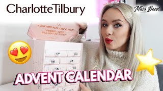 CHARLOTTE TILBURY ADVENT CALENDAR 2022  DIAMOND CHEST OF BEAUTY STARS WORTH £245 MISS BOUX [upl. by Wiencke]