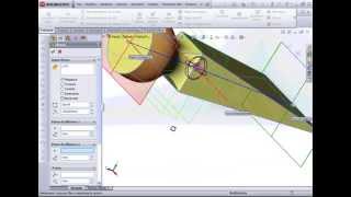 Tutorial Solidworks Italiano estrusione con loft [upl. by Gnap]