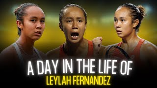 The Unbelievable Daily Routine of Leylah Fernandez [upl. by Hayimas]