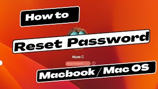 How to Reset Your Mac Password If You Forgot It Without Losing Any Data [upl. by Etoile]