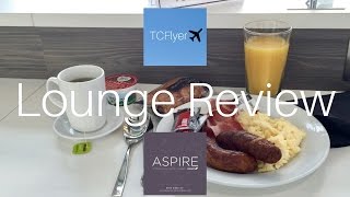 Lounge Review  Heathrow Airport  Aspire Lounge amp Spa [upl. by Hiller712]