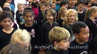 Arahoe School Stands Together With The All Blacks [upl. by Merow]