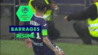 Toulouse FC  AC Ajaccio 10 Résumé  Barrage Retour  201718 [upl. by Anyl21]