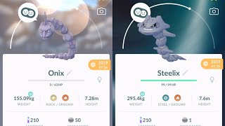 Onix evolve into Steelix [upl. by Wrdna765]