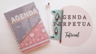 Tutorial AGENDA PERPETUA  Organización  Descargable [upl. by Erait]