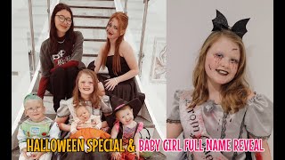 HALLOWEEN SPECIAL  REGISTERING BABY GIRL amp HER FULL NAME REVEAL [upl. by Annayehc]