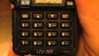 BAOFENG UV5R PREZENTACJA [upl. by Aynatahs]