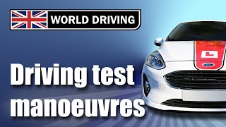 All of the UK driving test manoeuvres 2024  simple tips [upl. by Hpotsirhc]