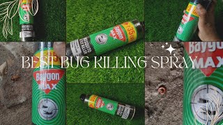 BAYGON MOSQUITO amp FLY KILLER SPRAY 400 ML GREEN UNBOXING IN HINDI [upl. by Teryn]