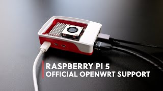 Raspberry Pi 5  Official OpenWrt Support Firmware Throughput Test [upl. by Calderon722]