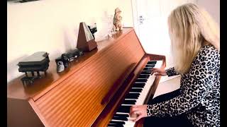 Boogie Woogie Improvisation on piano by Karen Baldwin [upl. by Cordie]