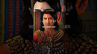 SURYAPUTRA KARN 🔥 ATTITUDE STATUS 😈 suryputra karn mahabharat shorts sanatandharma shortsfeed [upl. by Castle618]