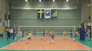 Isabelle Haak slams inside out spike [upl. by Aihsal438]