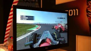 F1 2011  Gamescom Nürburgring Race Gameplay HD [upl. by Allrud]