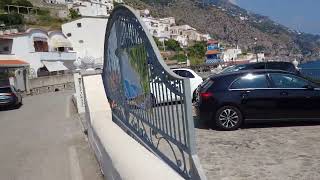 Walk through Priano Italy Amalfi Coast [upl. by Langham]