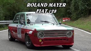 SALITA PEDAVENA  CROCE DAUNE 2024  ROLAND MAYER  FIAT 128  BY BELLUNOVIDEO [upl. by Trebleht]