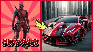 AVENGERS But LAMBORGHINIS 🏎️ VENGERS 🔥 All Characters Marvel amp DC 2024 [upl. by Nelyag317]