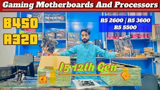 Gaming Motherboard And Processors Price In Pakistan 2023  Amd Processors And Motherboards Prices [upl. by Tildi]