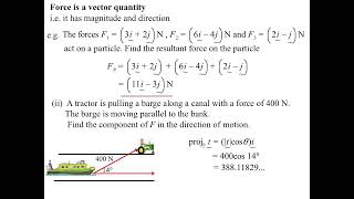 12X1 T03 06 dynamics amp resolving vectors 2025 [upl. by Mauer]