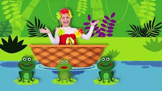 Walking Walking Hop Hop Bunny amp Shark Finger Family  Am nom Leon Kids Funny Songs [upl. by Annawak]