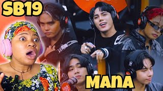 SB19 Performs quotMANAquot LIVE on WISH 1075 Bus  REACTION [upl. by Ethelyn893]