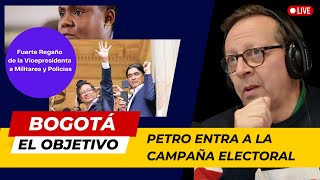 Gustavo Petro inicia campaña electoral para el Pacto Histórico a un mes de las elecciones [upl. by Elatnahc204]