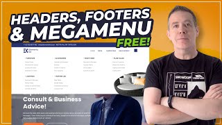 How To Build Headers And Footers Using Elementor FREE  ElementsKit [upl. by Akeim]