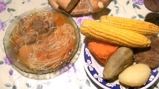 Sopa de Puchero con Fideos Receta [upl. by Will]