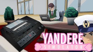 AUDIO TAPE EXPOSES HEAD MASTER  Yandere Simulator Myths [upl. by Wiltz]