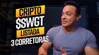 Token SWGT Listado em 3 CEX Lançamento dia 2606 as 2h UTC  Não Perca [upl. by Norwood]