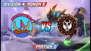 Heroes Lounge Ronda 5 Div 4 Nakkivene VS Pandamonium Parte 3 [upl. by Dranoc]