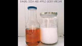 DIY Shampoo using apple cider vinegar and baking soda [upl. by Bartlett251]