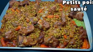 Cette recette de petit pois sauté que tu ne verra nul part [upl. by Shaff]