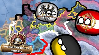 Uniting GERMANY 150 Years EARLY MEGA MOD Campaign  Hoi4 [upl. by Schach]