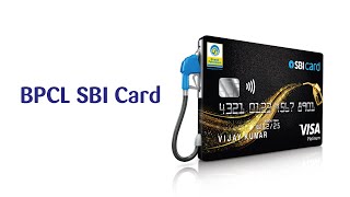 BPCL SBI Card  Credit Card Benefits amp Rewards  SBI Fuel Card [upl. by Slade]