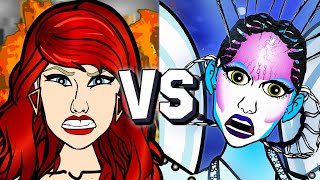 Taylor Swift vs Katy Perry Bad Blood vs This Is How We Do PARODY  Hollywood Diss Match [upl. by Lokcin]