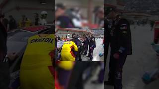 Joey Logano and Denny Hamlin beef at Bristol nascar [upl. by Vez]