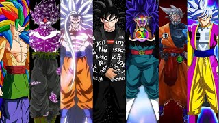 Top 10 Most Powerful NonCanon Transformations Of GOKU NEVER SEEN [upl. by Eldredge997]