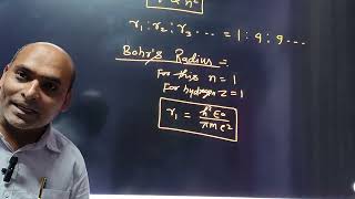 Bohrs theory of hydrogen like items physics 12th [upl. by Jana]