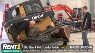 How To Change A Skid Steer Track  Easiest Method [upl. by Nyliac]