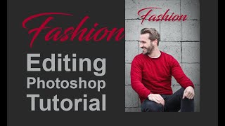 Easy Fashion Photo Editing using Photoshop [upl. by Gorlin]