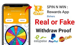 Spin N Win Real Or Fake  Spin N Win Rewards App Se Paise Kaise Nikale  Spin n win app review [upl. by Ennaxor617]