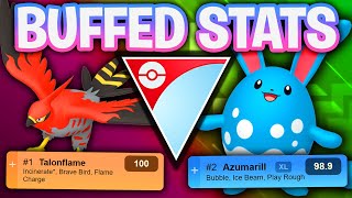 TOO OP ALL BUFFED MOVES AND THEIR IMPACT ON THE META FOR THE NEW GO BATTLE LEAGUE IN POKEMON GO [upl. by Enram]