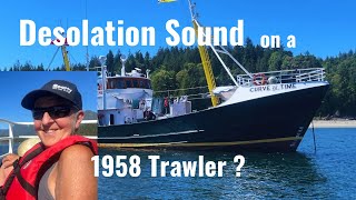 On Board an 80’ Trawler through Desolation Sound BC Adventure Plus [upl. by Vernier]