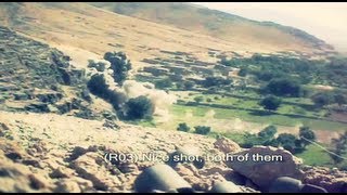 Airstrike in Aghanistan  3 JDAM TACP [upl. by Egiarc]