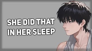 Boyfriend notices you cuddling him in your sleep Sleepy Voice ASMR Boyfriend [upl. by Giardap]