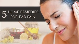 5 home remedies for ear pain  Onlymyhealthcom [upl. by Aleek944]