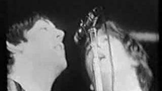 The Beatles If I Fell RARE Live Footage 1964 [upl. by Kleiman]