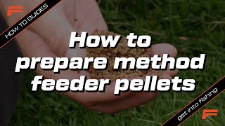 How to prepare method feeder pellets  Fishing Basics  Learn to Fish [upl. by Voltz]